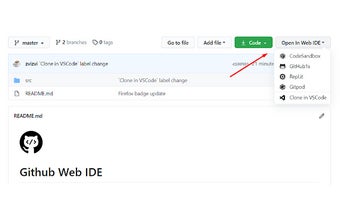 GitHub Web IDE