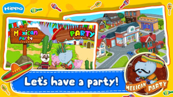 Mexican party. Cooking game for Kids
