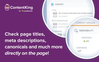 ContentKing: Real-time SEO auditing