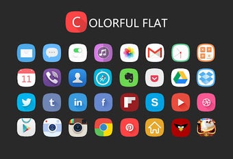 Flat Solo Launcher Theme