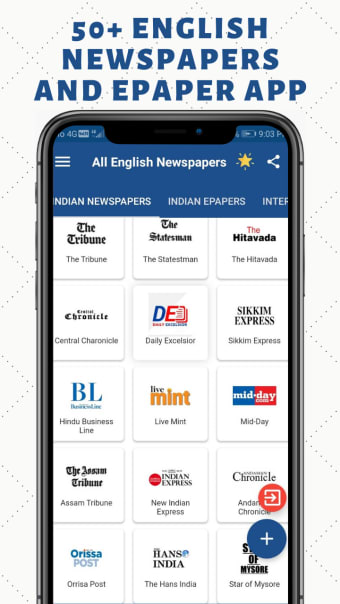 ePaper - All English Newspapers  ePapers of India