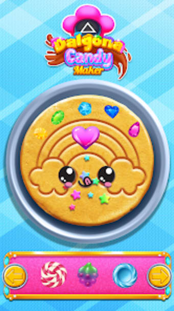 Dalgona Candy Honeycomb Cookie