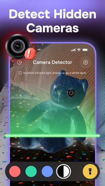 Hidden Cameras Finder Scanner