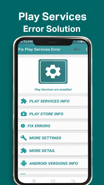 Fix Play Services ErrorUpdate