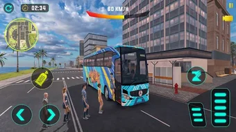 Police Bus Sim 3D Bus Games