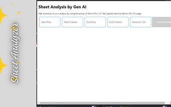 Sheet analyzer