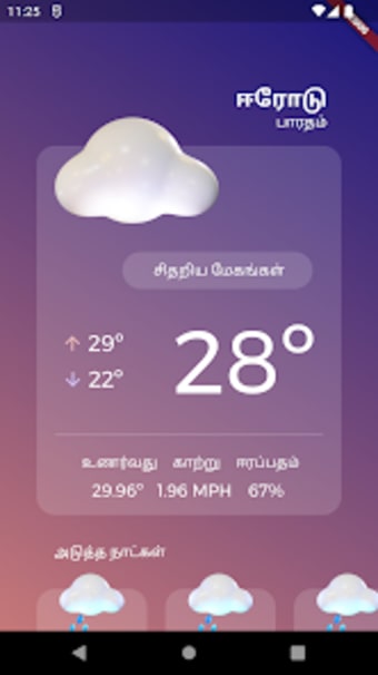 வனல அறகக - Tamil Weather