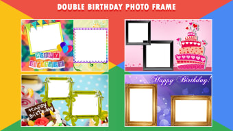Birthday Dual Photo Frames