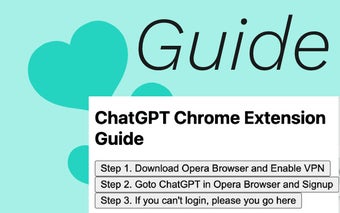 Guide ChatGPT chrome Extensions