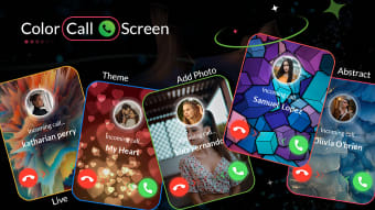 Color Call Screen Call Themes