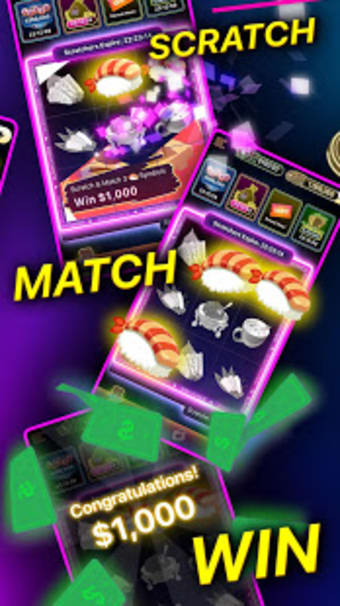 Lucky Night - Free Lottery Games Real Rewards