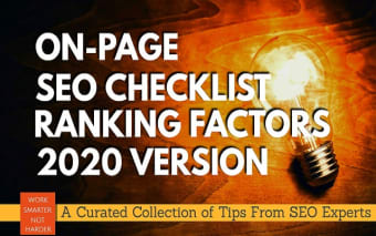 On-Page SEO Checklist, Ranking Factors & Tips