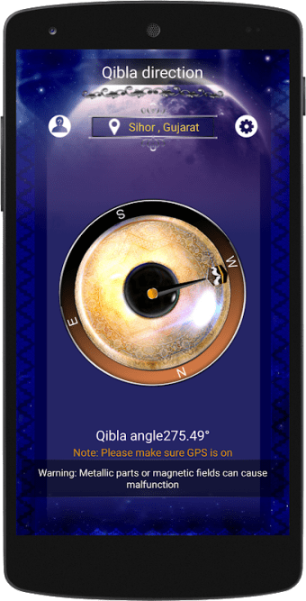 Qibla finder & Compass