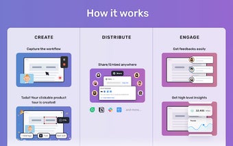 Create interactive demos,videos,how-to guides