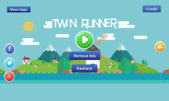 Twin Runner - go forward