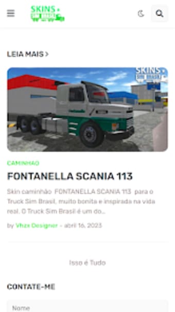 Skins Truck Sim Brasil TSB
