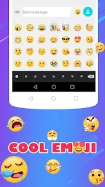 Cool SMS Free Emoji Keyboard