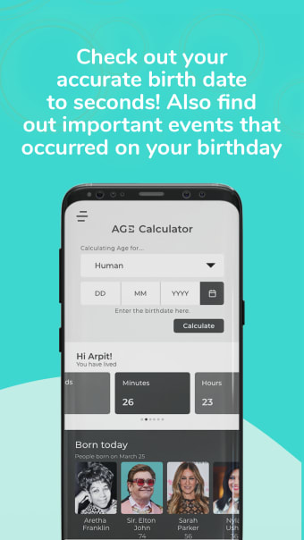 Age Calculator: Date Reminder