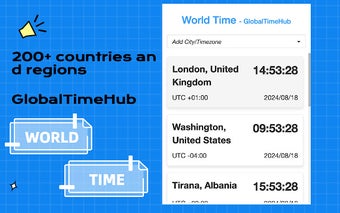 Time Zone Converter - World Clock