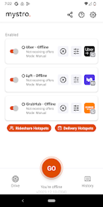 Mystro Driver: Drive  Deliver