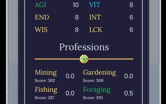 DeFi Kingdoms Profession Scores