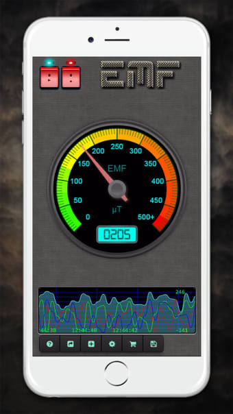 Paranormal EMF Recorder and Scanner