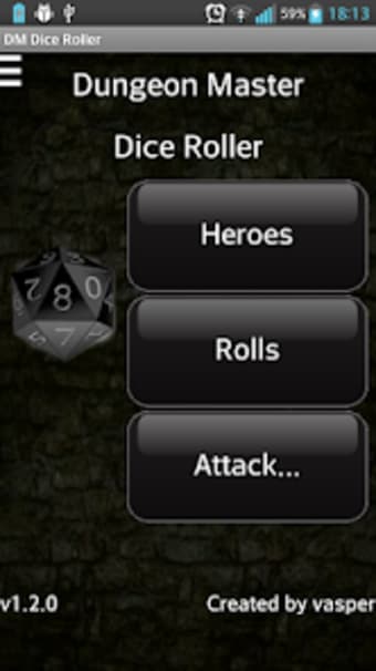 Dungeon Master Dice Roller