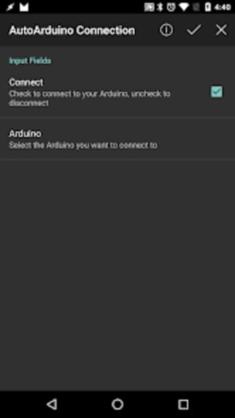 AutoApp for Arduino