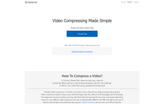 Video Compressor - Reduce size of your Video
