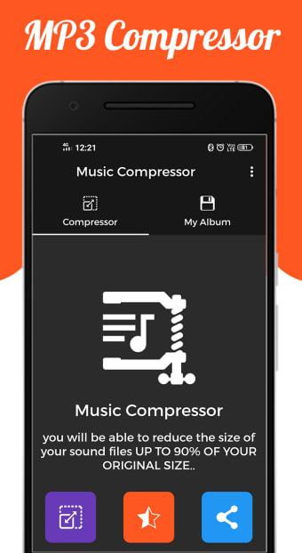 Audio : MP3 Compressor