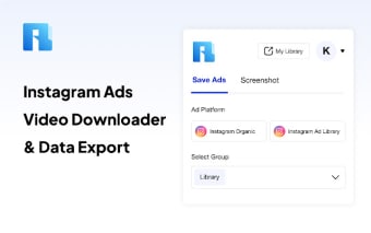 Instagram Ads Video Downloader & Data Export