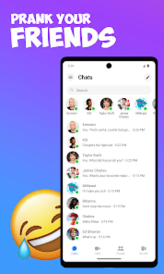 Fake Messenger Realistic Chat
