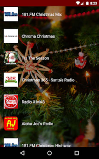 Christmas Music Stations