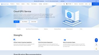 Imagen 0 para Tencent Cloud GPU Service