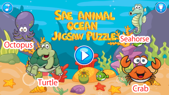 Sea Animal Puzzles for toddler