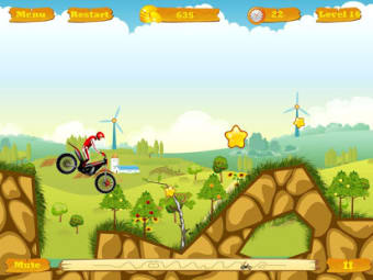 Moto Race -- physical dirt motorcycle racing game