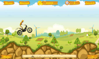 Moto Race -- physical dirt motorcycle racing game