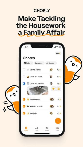 Chorly - Family Chores App