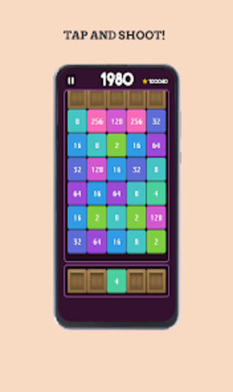 2048 Number Shoot and Merge