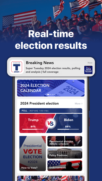 MAGA 2024 - Trump Tracker App