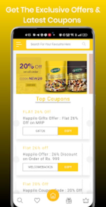 Happilo Offers  Coupons