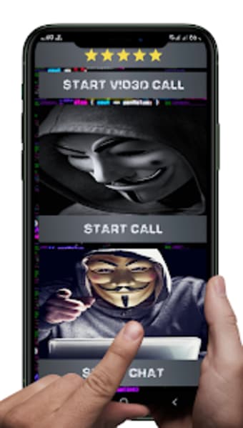 Fake Video Call hacker Anonymo