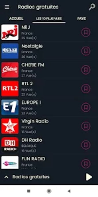 Radios Musiques Radios  info