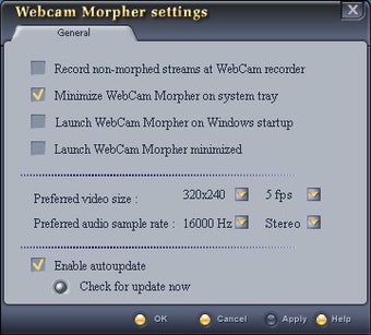 AV Webcam Morpher