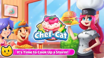 Chef Cat Ava Cooking Mania