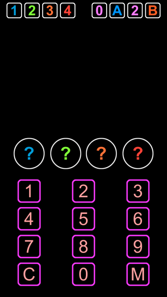NUMS - 1A2B Guess Number Game