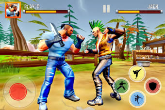 Street Fighting Village Kung Fu Fight Games