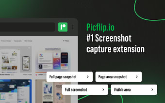 Picflip: Easy Web Page Screenshots