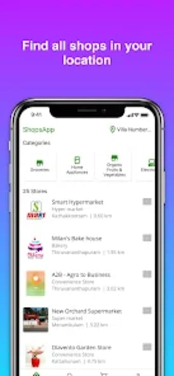 ShopsApp - Online shopping app