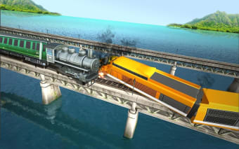 Uphill Train Simulator 3D
